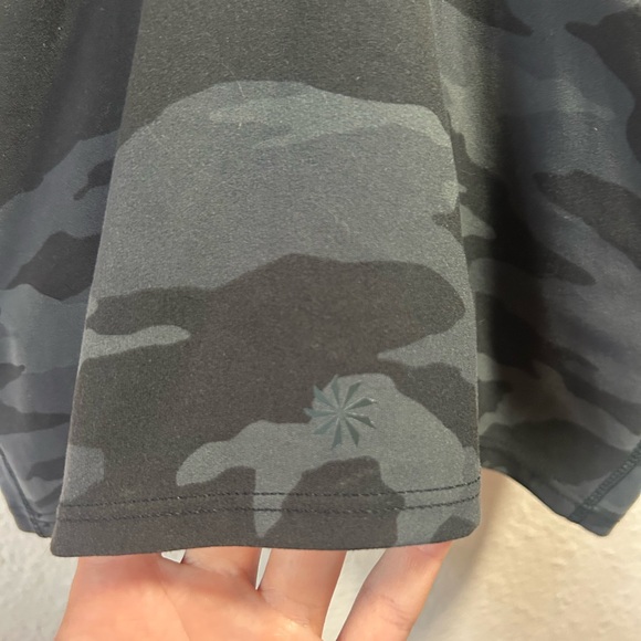 Athleta Black Camouflage Tank - Picture 3 of 4